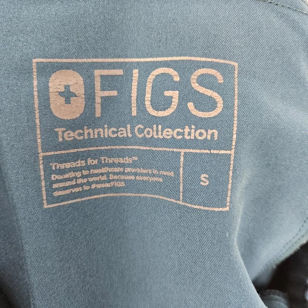 Figs Scrub Pants Mens Small Tansen Jogger Healthcare Uniforms Caribbean Blue
